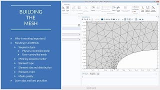 How to Build a Mesh in COMSOL Multiphysics® [upl. by Teirtza]