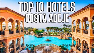 TOP 10 HOTELS IN COSTA ADEJE TENERIFE SPAIN [upl. by Auqenaj]