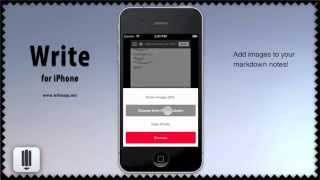 Write for iPhone  A Dropbox based Notes App [upl. by Ahsetel]
