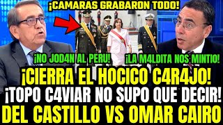 PELE4 JORGE DEL CASTILLO DESTRUYE A CAVIAR OMAR CAIRO POR DINA BOLUARTE Y TODO SE SALE DE CONTROL [upl. by Gelb]