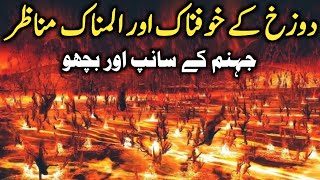 Dozakh ka khofnak manzar Dozakh kaha hai Jahannam k Sanp Or Bichchu [upl. by Guria534]