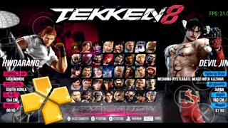 TEKKEN 8 PPSSPP MOD NEW 2023 [upl. by Bazluke]