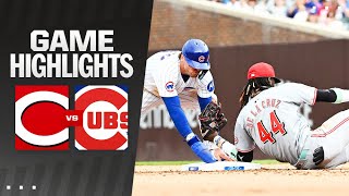 Reds vs Cubs Game Highlights 92924  MLB Highlights [upl. by Mazurek]