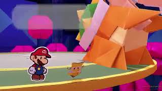 Paper Mario The Origami King  All Bosses amp Ending  Reversed [upl. by Silver]