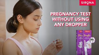 How To Take A Pregnancy Test At Home  Sirona PregRx Pregnancy Test Kit  Sirona [upl. by Adeline]