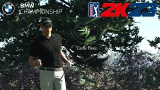 PGA Tour 2K23 Castle Pines Golf Golf Club BMW Championship [upl. by Anpas]