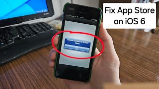 2024 Fix iOS 6 App store quotCannot connect to iTunes Storequot [upl. by Assenav429]