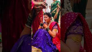 Marathi wedding rituals 🪷💫 marathiwedding gharkipehlishaadi wedding chalka kalse ka pani [upl. by Clarkson]