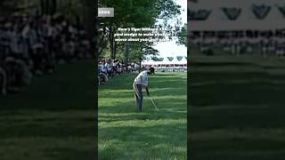 Legendary Tiger Woods Moment🤯🔥💪tigerwoods pgatour golf goodgood granthorvat golfswing [upl. by Suiremed64]