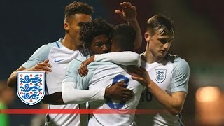 England U20 31 Germany U20 2016 Four Nations Tournament  Goals amp Highlights [upl. by Nehtanoj369]