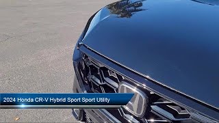 2024 Honda CRV Hybrid Sport Sport Utility Fresno Clovis Visalia Hanford Tulare [upl. by Nonarb]