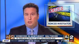 Man shot and killed in Northeast Baltimore [upl. by Annabella]