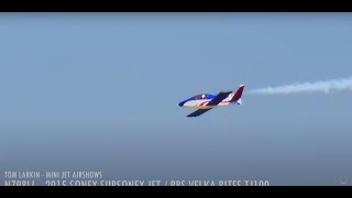 Mini Jet Airshows  2015 Sonex SubSonex Jet  N798LL  2023 Garmin KC Air Show Day 2 [upl. by Dalenna]