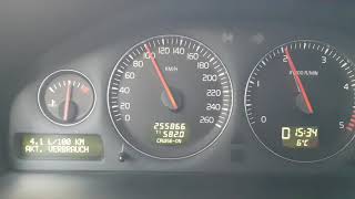 Volvo v70 24d5 120kw fuel consumption [upl. by Irv]