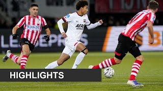 Highlights Sparta  AZ  Eredivisie [upl. by Aissila587]