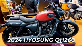 Best New Hyosung QH250 Motorcycles For 2024 [upl. by Burwell]