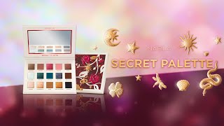 NABLA SECRET PALETTE  4 INSPIRATIONAL LOOKS ENG SUB [upl. by Anelaj]