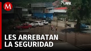 Familias desplazadas huyen de la violencia en Buenavista Michoacán [upl. by Elorak404]