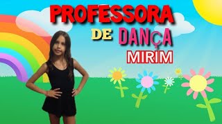 Professora de dança mirim  Uni Duni Te  Musica Trem da alegria  Carinha de anjo SBT [upl. by Upshaw327]