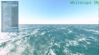 Realtime Animation and Rendering of Ocean Whitecaps [upl. by Fergus]