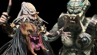 【Stop Motion】FERAL PREDATOR VS LASERSHOT PREDATOR PART5【NECA】 [upl. by Hcnarb]