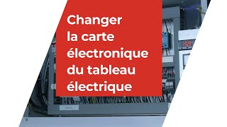 Changer la carte du tableau électrique  Distributeur Pizzadoor Adial [upl. by Giacopo804]