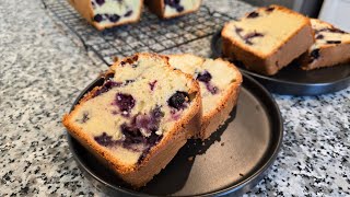 Perfected blueberry pound cake [upl. by Odoric]