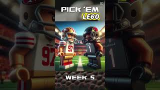 NFL PICK EM  WEEK 5  LEGO MASHUP  Part 2 [upl. by Ollie]