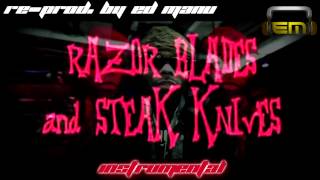 Jarren Benton Razor Blades and Steak Knives Instrumental [upl. by Mancino]