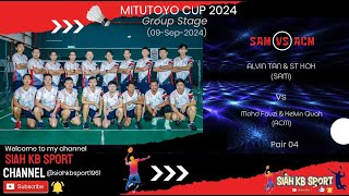 Mitutoyo Cup 2024 Group Stage 01 Game 04  SAM vs ACM [upl. by Kristi]