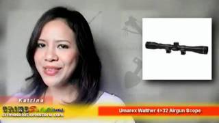 Airsoft  Umarex Walther 4×32 Airgun Scope Review [upl. by Annig]