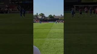 Oldham Athletic Fans singing away at Altrincham FC 202425 oafc oldhamathletic OldhamFans [upl. by Najib]