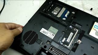 How to replace fan processor Hp compaq 6910p laptop [upl. by Huxley136]