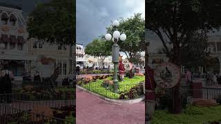 Walt Disney World Magic Kingdom Fall Decor on Mainstreet USA [upl. by Glimp255]