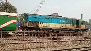 Bangladesh Railway bimanbandar railway station viral trending train [upl. by Htenek514]