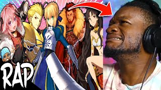 Fate Stay Night Rap  BLADEWORKS  Silva HoundNenorama ft GameboyJones Ironmouse Shwabadi REACT [upl. by Washington559]