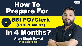 Prepare for SBI POClerk 2024 In 4 Months  Strategy amp Discussion  By Arun Sir [upl. by Keligot]