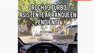 oroch 13 turbo asistente de arranque en pendiente yrenault [upl. by Bethesde921]