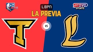 Tigres de Chinandega vs Leones de León  La Previa LBPN [upl. by Weidner]