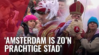 Sinterklaas is weer in Amsterdam zo verliep de intocht [upl. by Eruza]