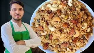 Panjiri Recipe at HomeNew style Homemade PanjiriChef M Afzal [upl. by Nosremaj370]