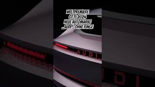 Weltpremiere AUDI ohne Ringe😱 Neues Modell supercars automobile audi premiere news [upl. by Alemaj]