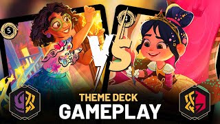 ENCANTO vs WRECKIT RALPH Disney Lorcana CASUAL THEME DECK gameplay [upl. by Jacques320]