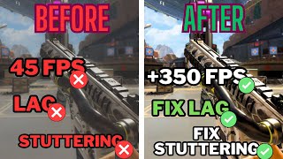 How to BOOST FPS and FIX LAG in Apex Legends Season 20 Best Settings and Optimization Guide [upl. by Perdita652]