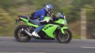 Kawasaki Ninja 300  Comprehensive Review  Autocar India [upl. by Amadeo]