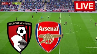 🔴 LIVE  Bournemouth vs Arsenal  England  Premier League  Full Match Streaming [upl. by Rolandson]