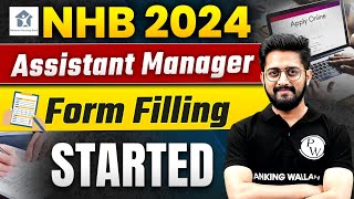 NHB Recruitment 2024  NHB Assistant Manager Form Fill Up  NHB Assistant Manager 2024 Notification [upl. by Lejeune638]