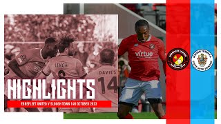 HIGHLIGHTS  Ebbsfleet United V Slough Town [upl. by Nywroc]