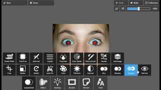 How to fix red eyes  Pixlr [upl. by Curley482]