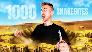 1000 Snakebite Case Opening [upl. by Aitercul]